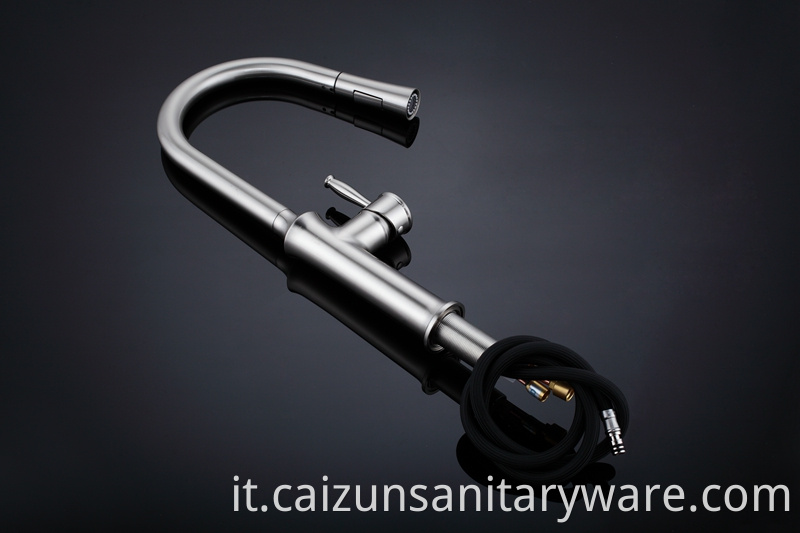 Kitchen Tap With Pull Down Sprayer